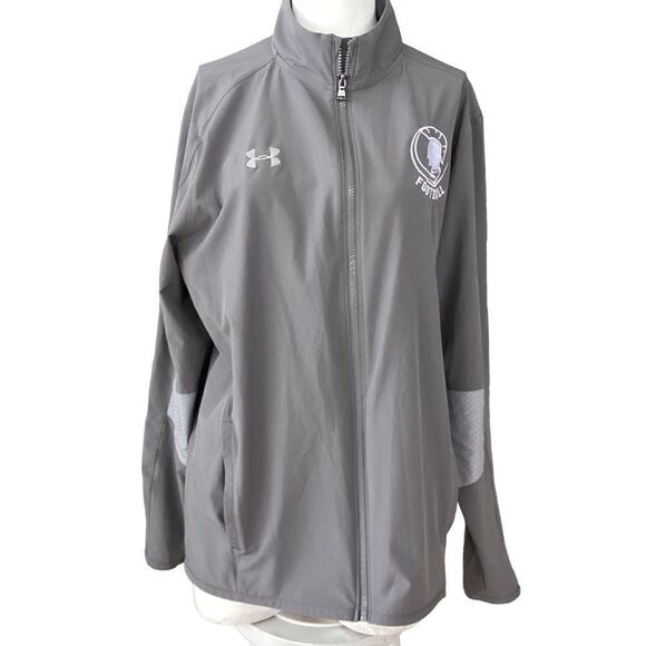 Mens Under Armour large 2 piece running, track, outdoor, warm up suit. 0612 - Picture 1 of 13